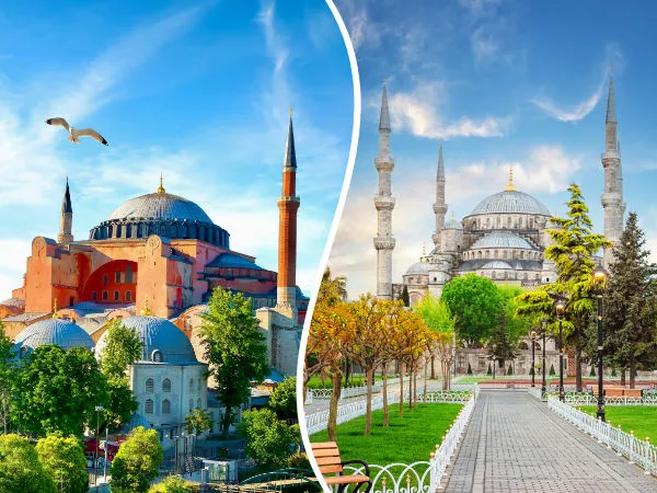 Hagia Sophia & Blue Mosque Combo Ticket With Audio Guide